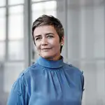 Margrethe Vestager, vicepresidenta ejecutiva de la Comisión Europea.