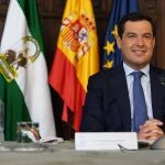 El presidente de la Junta de Andalucía, Juanma Moreno, en una foto de archivo