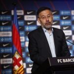 El presidente del FC Barcelona, Josep Maria Bartomeu