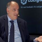Javier Tebas, presidente de la Liga