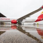 Un avión de la flota de Iberia Express