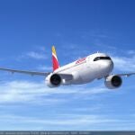 Imagen de archivo de un avión de Iberia