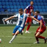 David López con el Espanyol. EFE/ Toni Albir