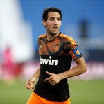 Daniel Parejo con el Valencia.