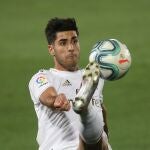Marco Asensio, durante el partido contra el Alavés.
