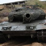 Carro de combate Leopardo del Ejército de Tierra en Letonia