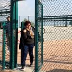 La exconsellera de Trabajo Dolors Bassa, en una de sus primeras salidas de prisión en aplicación del 100.2 del Reglamento Penitenciario