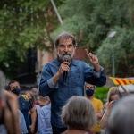 Jordi Cuixart en Òmnium Cultural tras alcanzar la semilibertad