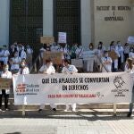 Protesta del colectivo MIR en València