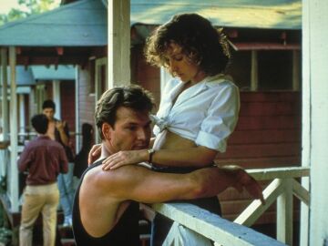 Jennifer Grey y Patrick Swayze en "Dirty Dancing"