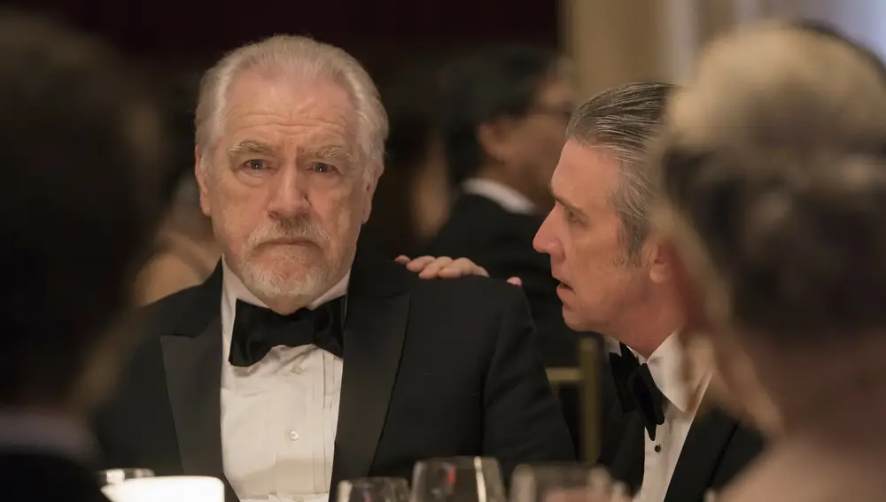 Brian Cox in a scene from "Succession", que ha sido nominado en la categoría de mejor actor de drama