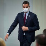 El presidente del Gobierno, Pedro Sánchez
