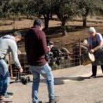 Rodaje del documental que apoyará la fundación de la entidad bancaria