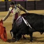 Ponce, en un derechazo