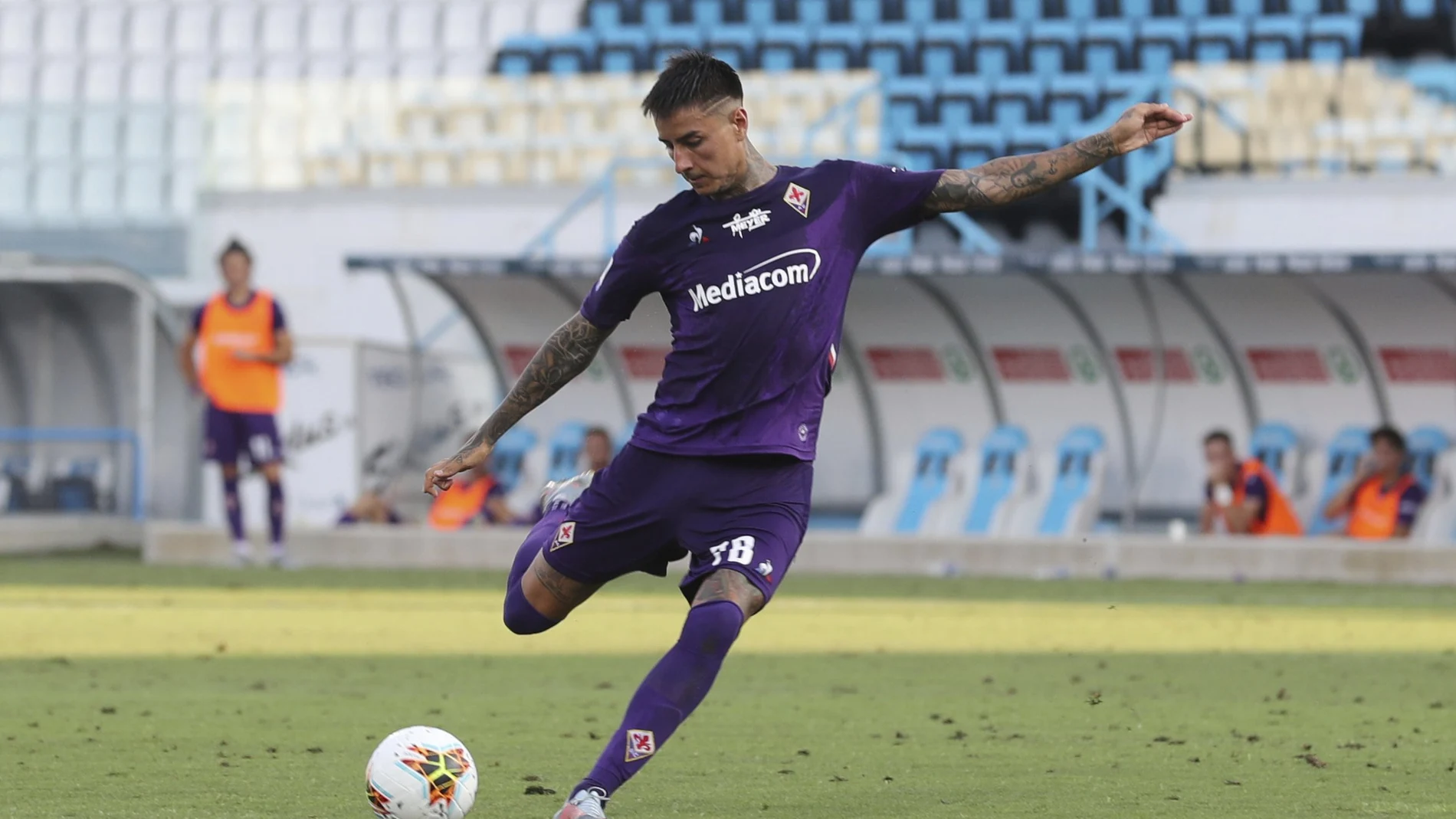 Erick Pulgar con la Fiorentina.