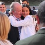 Victoria Federica y el Rey Juan Carlos