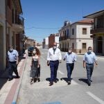 Miguel Ángel de Vicente visita a los alcaldes de Mata de Cuéllar, Remondo, Villaverde de Íscar y Fuente el Olmo de Íscar, con el fin de trasladarles la preocupación y solidaridad de la institución provincial para hacer frente a la Covid-19