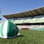 Mascarilla del Córdoba CF en el estadio