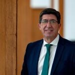El vicepresidente de la Junta de Andalucía, Juan Marín (Cs)