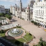 Las obras de peatonalización duraron tres meses