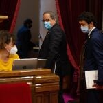Debate extraordinario del Parlamento catalán sobre el rey Juan Carlos