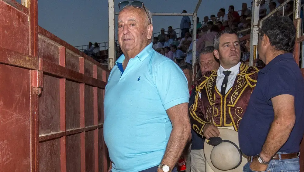Humberto Janeiro durante un festejo taurino en Prado del Rey , Cádiz14 de julio de 2018.