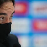 Raúl Martín Presa, en plena rueda de prensa