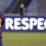 Messi, durante el último partido que jugó con el Barcelona, de mal recuerdo: el 2-8 del Bayern Múnich en la Champions