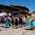 La localidad salmantina de La Alberca celebra en pasado año su tradicional Diagosto en honor a su patrona, la Virgen de la Asunción