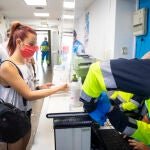 Realización de test de coronavirus PCR