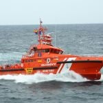 Salvamento Marítimo se está encargando de las labores de búsqueda desde la noche del martes
