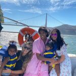 Pau Gasol, con la familia de Kobe Bryant