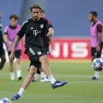 Javi Martínez con el Bayern.