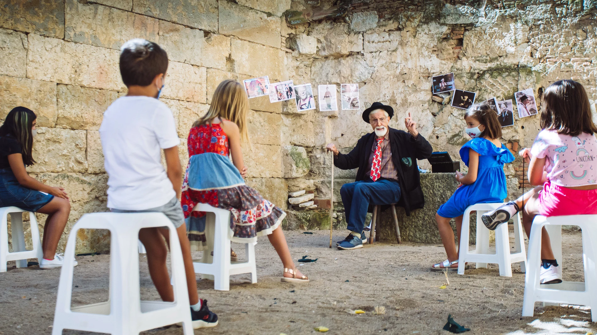 Compañía Diverteatro en la Feria de Ciudad Rodrigo