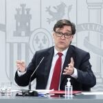El ministro de Sanidad, Salvador Illa