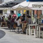 La patronal de la hostelería en la Región reclama la supresión de las tasas municipales para la instalación de las terrazas mientras dure la pandemia