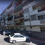 Calle Garza de Getafe, donde ayer un hombre fue detenido por amenazar con un cuchillo a su familia