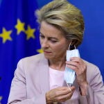 La presidenta de la Comisión Europea Ursula Von der Leyen