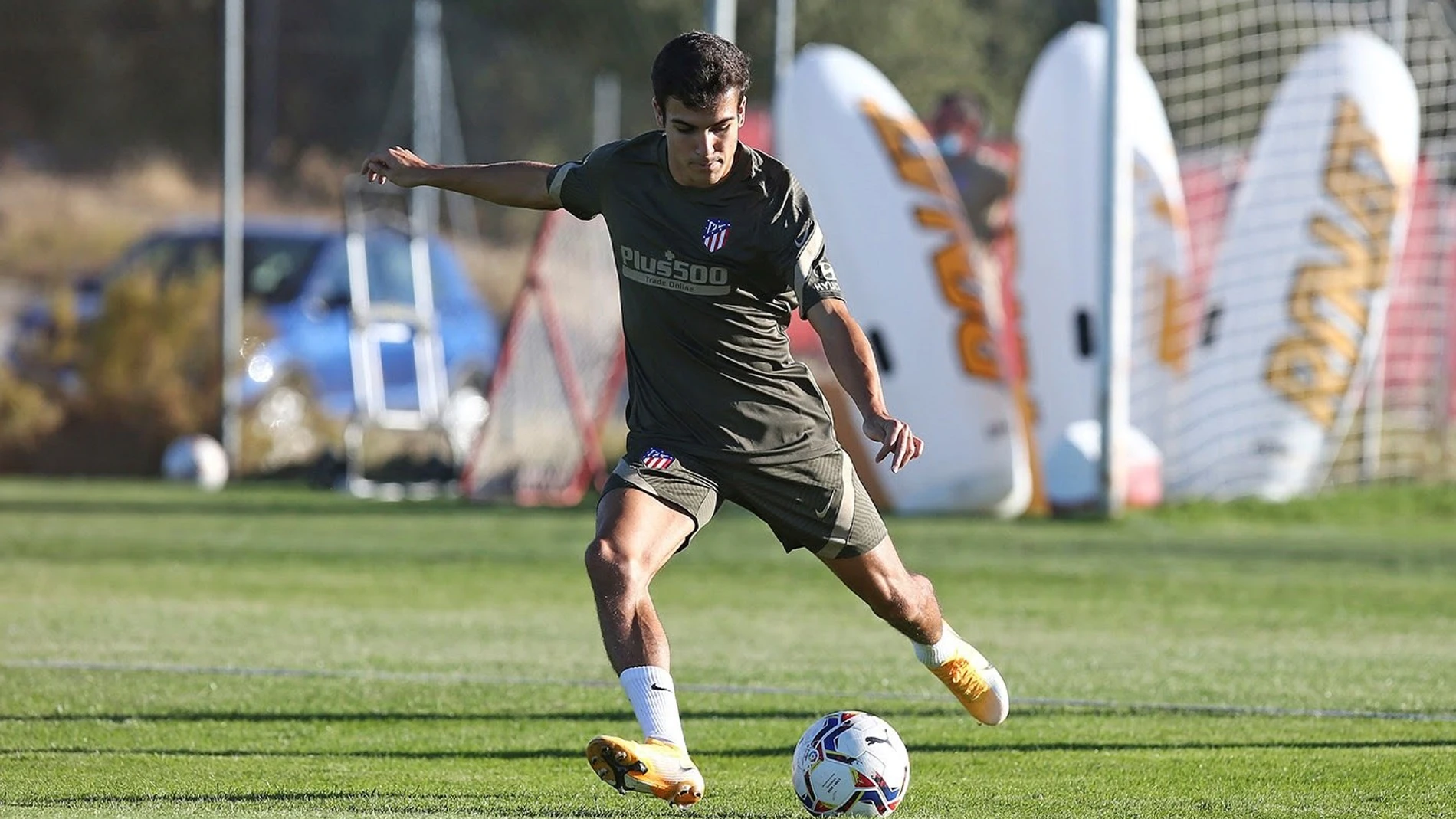 Entrenamiento del Atlético de Madrid