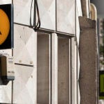 Sucursales de Caixabank y Bankia el día que se conoció la noticia de la fusión de las dos entidades
