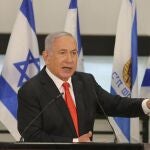 El primer ministro Benjamin Netanyahu