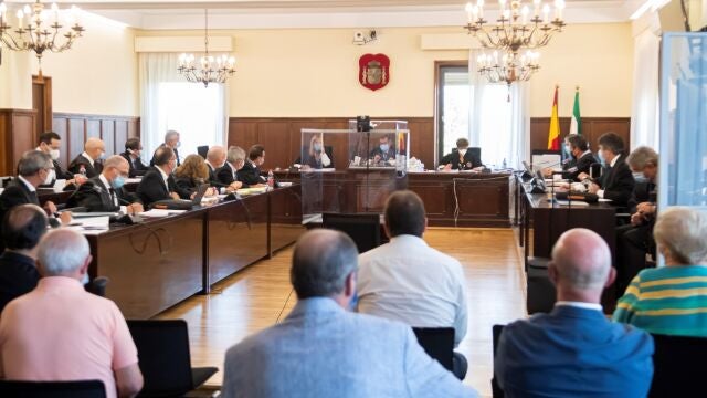 Imagen de una vista oral en la Audiencia Provincial de Sevilla