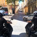Policías nacionales en Jerez