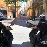 Policías nacionales en Jerez