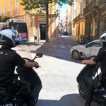 Policías nacionales en Jerez