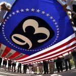 Imagen del año pasado del homenaje en Shanksville