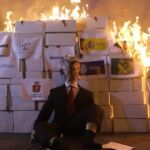 El muñeco tenía el aspecto de Felipe VI