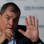 El ex presidente ecuatoriano Rafael Correa