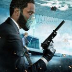 Imagen promocional de la película Tenet, de Christopher Nolan. En la imagen se muestra a El Protagonista en primer plano (John David Washington) y a Neil detrás de él (Robert Pattinson).