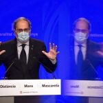 El presidente de la Generalitat, Quim Torra